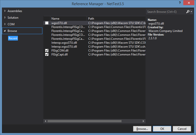 .NET reference manager